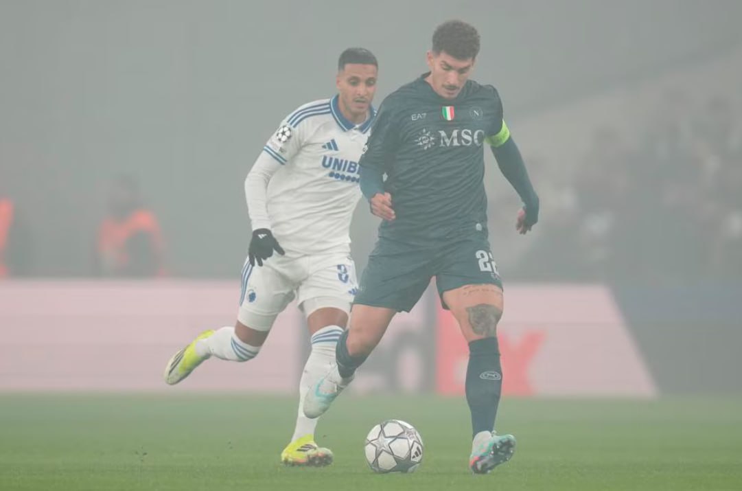 Copenhagen vs Napoli (03:00 – 21/01) | Xem lại trận đấu